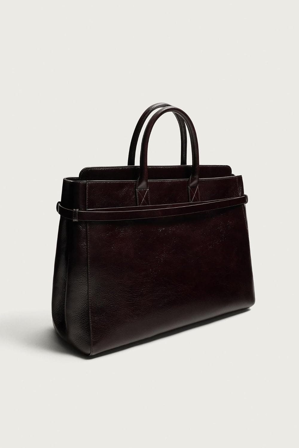 کیف tote زنانه Zara چرمی کیف tote زنانه Zara چرمی