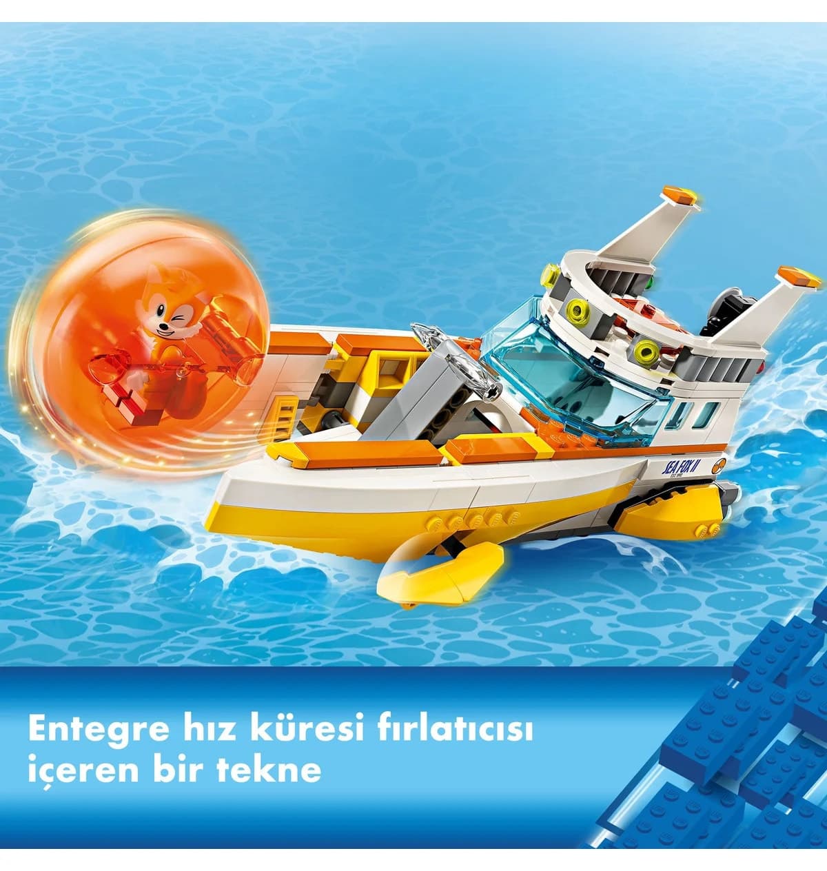 لگو Sonic the Hedgehog قایق ماجراجویی Tails مدل 76997 393P لگو Sonic the Hedgehog قایق ماجراجویی Tails مدل 76997 393P