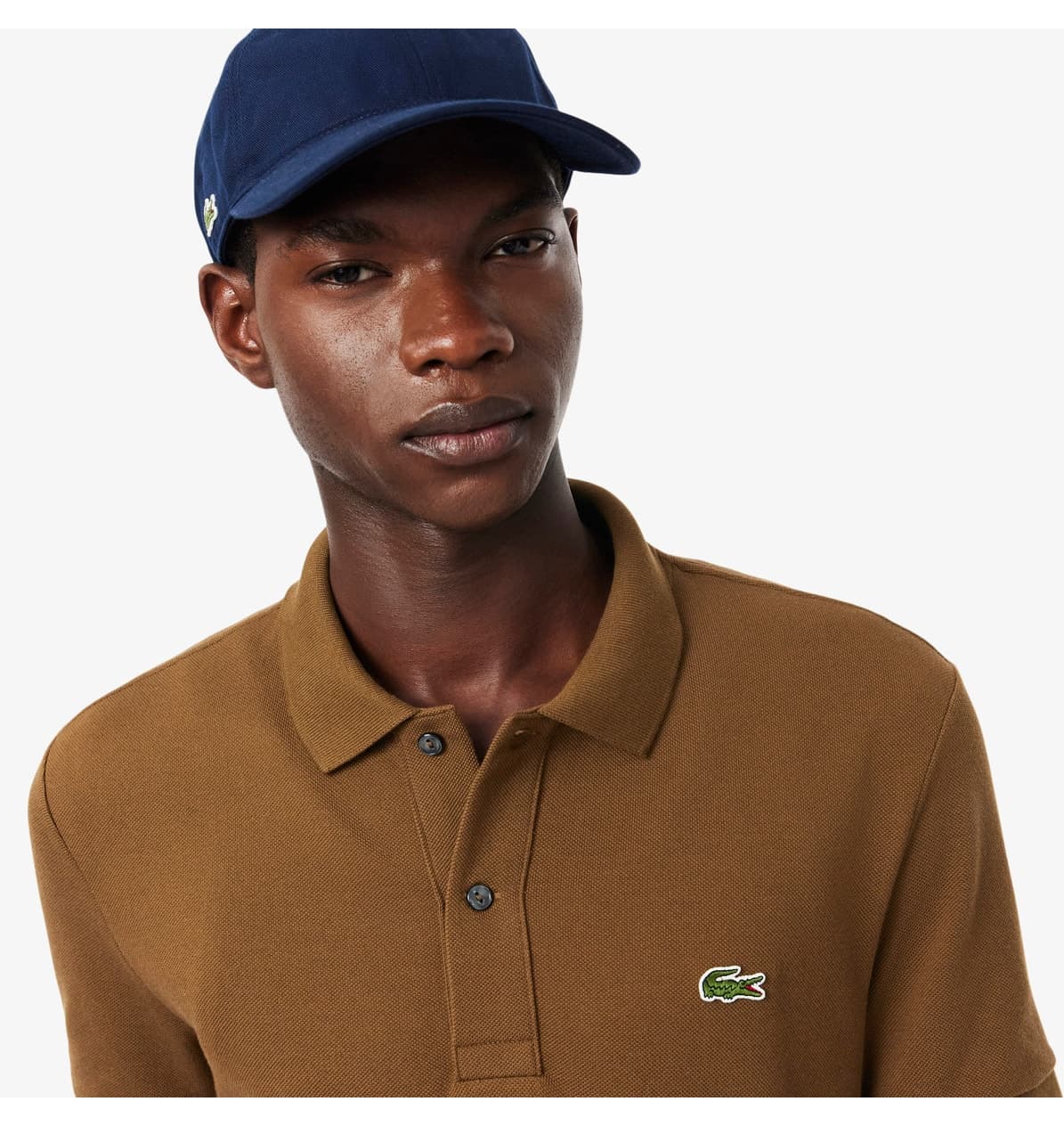 پولو مردانه Lacoste فیت اسلیم قهوهای مدل L.12.12 پولو مردانه Lacoste فیت اسلیم قهوهای مدل L.12.12