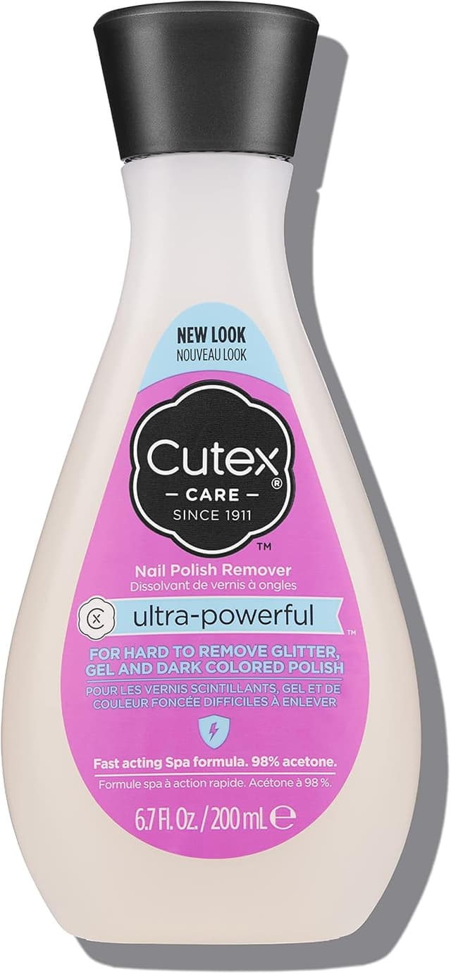 محلول پاککننده لاک ناخن Cutex فوقالعاده قوی 200 ml محلول پاککننده لاک ناخن Cutex فوقالعاده قوی 200 ml