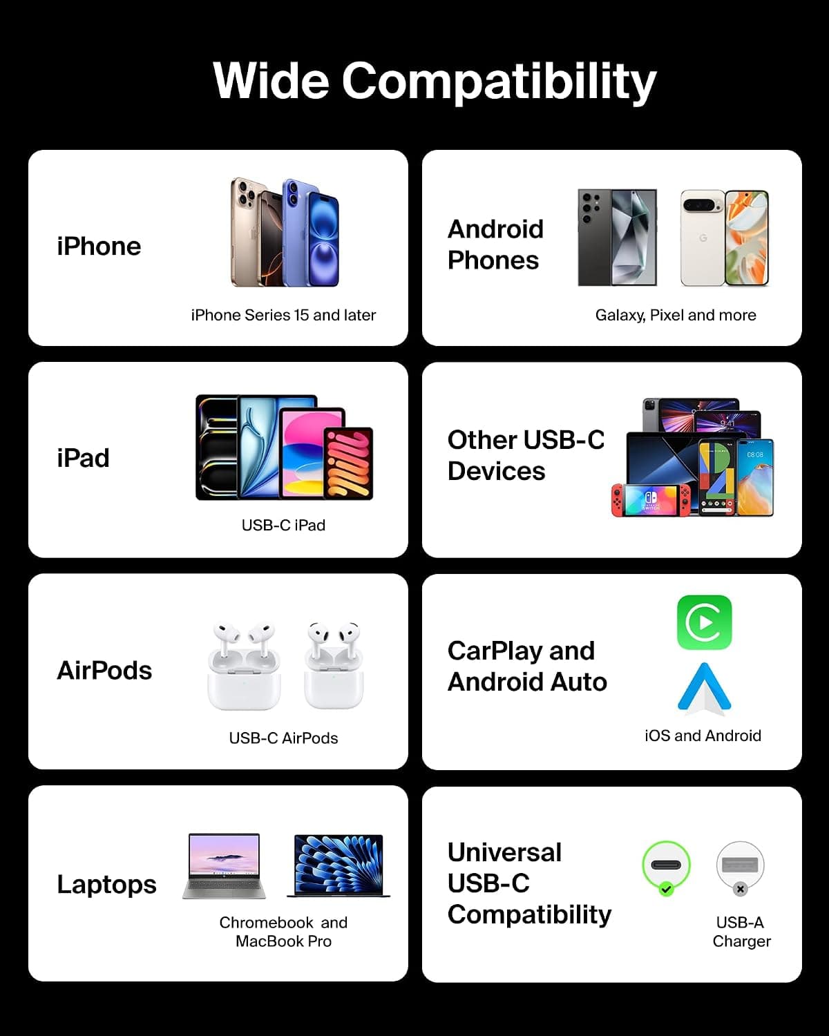 کابل شارژ Belkin BoostCharge Pro USB C به USB C 140W بافتدار مشکی کابل شارژ Belkin BoostCharge Pro USB C به USB C 140W بافتدار مشکی
