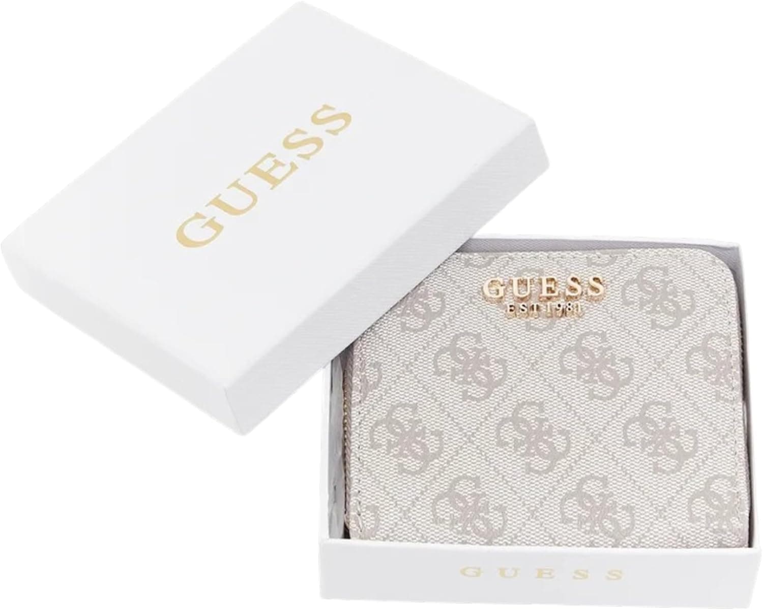 کیف پول زنانه GUESS کوچک زیپدار دور مدل Laurel II کیف پول زنانه GUESS کوچک زیپدار دور مدل Laurel II