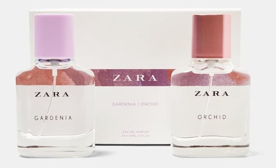 ست عطر زنانه Zara Gardenia EDP 30ml و Orchid EDP 30ml مدل GARDENİAORCHİD2*30A ست عطر زنانه Zara Gardenia EDP 30ml و Orchid EDP 30ml مدل GARDENİAORCHİD2*30A