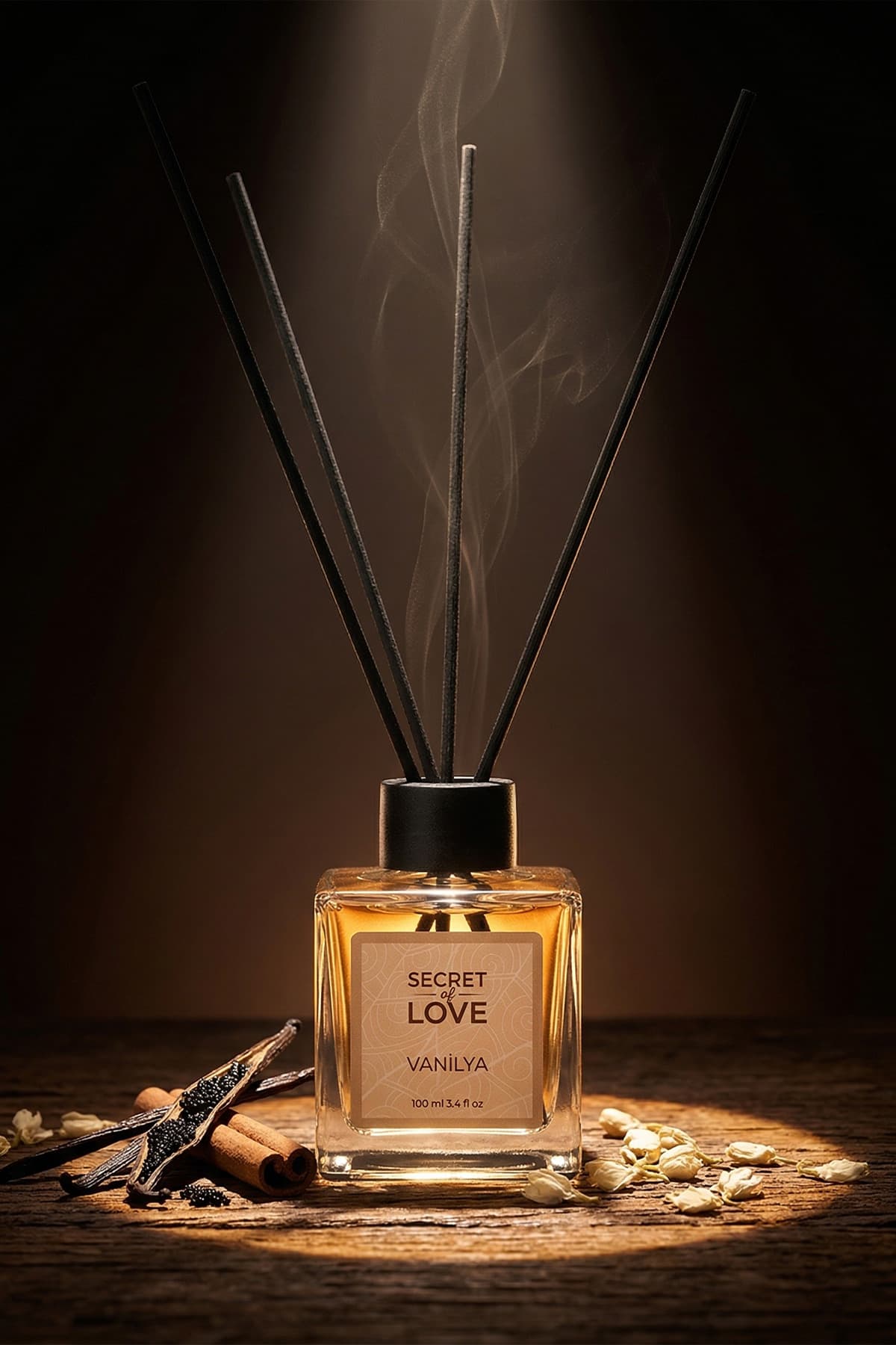 خوشبوکننده هوای Secret of Love با چوب بامبو رایحه وانیل 100 ml خوشبوکننده هوای Secret of Love با چوب بامبو رایحه وانیل 100 ml