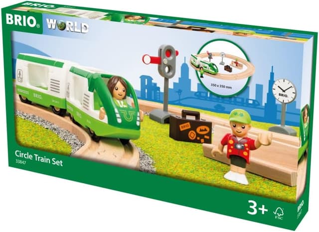 ست قطار کودک BRIO دایرهای World، مناسب همه ستهای قطار، 3 سال به بالا ست قطار کودک BRIO دایرهای World، مناسب همه ستهای قطار، 3 سال به بالا