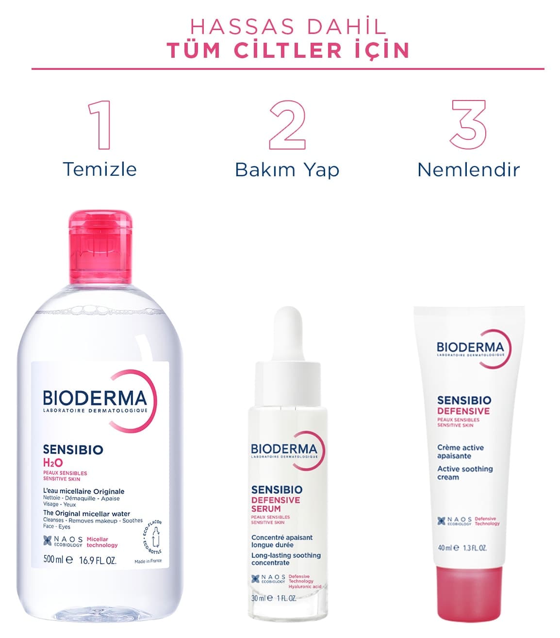 آب میسلار پاککننده آرایش برای پوستهای حساس و معمولی Bioderma Sensibio H2O 500 ML آب میسلار پاککننده آرایش برای پوستهای حساس و معمولی Bioderma Sensibio H2O 500 ML