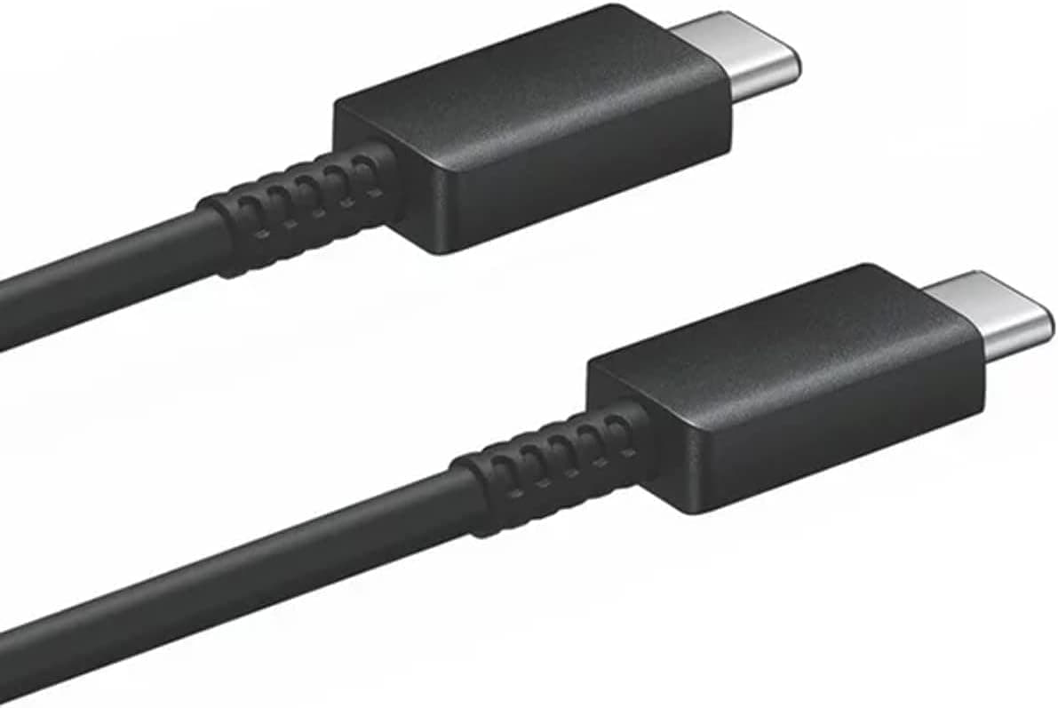 کابل Samsung USB-C 3A 1.8m شارژ سریع مشکی 2 عددی کابل Samsung USB-C 3A 1.8m شارژ سریع مشکی 2 عددی