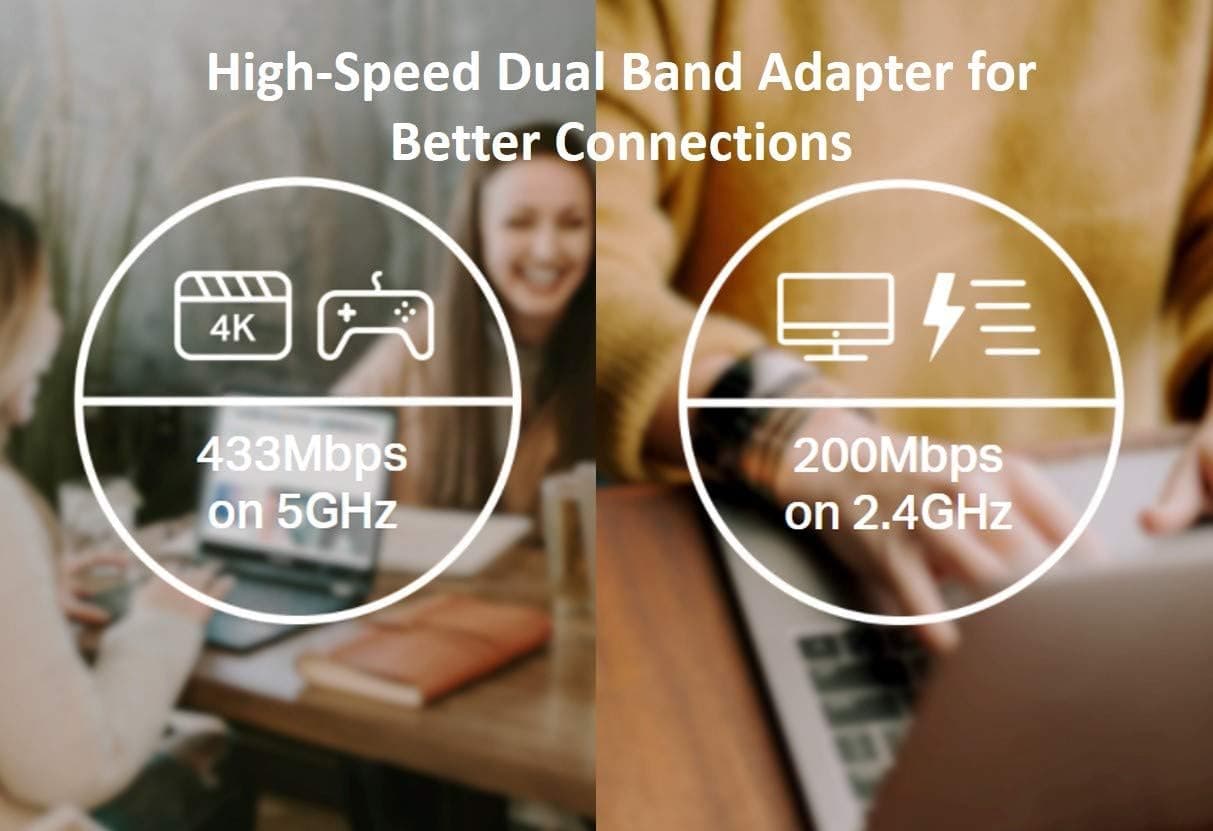 آداپتور USB بیسیم دو بانده TP-Link مدل Archer T2U Nano AC600 433 150 آداپتور USB بیسیم دو بانده TP-Link مدل Archer T2U Nano AC600 433 150