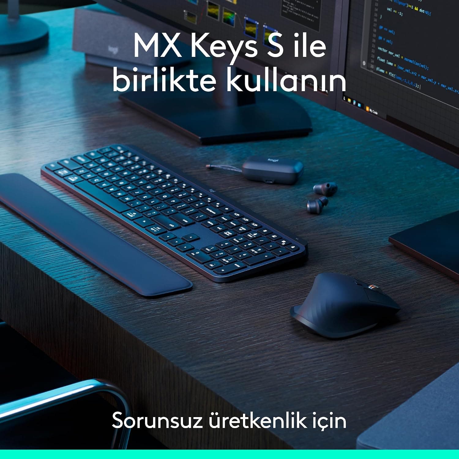 ماوس بیسیم Logitech MX Master 3S Bluetooth Edition، 8.000 DPI، بیصدا، ارگونومیک، مشکی ماوس بیسیم Logitech MX Master 3S Bluetooth Edition، 8.000 DPI، بیصدا، ارگونومیک، مشکی