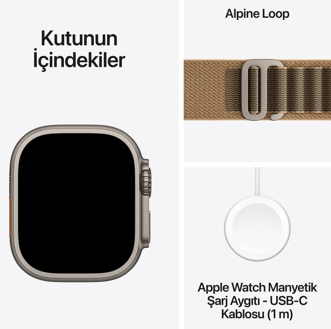 ساعت هوشمند Apple Watch Ultra 4 GPS + Cellular با قاب تیتانیومی طبیعی و بند Alpine Loop به رنگ کویری 49mm - M ساعت هوشمند Apple Watch Ultra 4 GPS + Cellular با قاب تیتانیومی طبیعی و بند Alpine Loop به رنگ کویری 49mm - M
