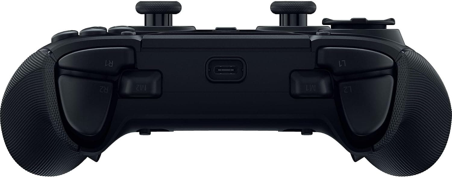 دسته بازی بیسیم PlayStation 5 و PC Razer Raiju V3 Pro با ۴ دکمه جداشدنی و ۲ ضربهگیر پنجهای مشکی دسته بازی بیسیم PlayStation 5 و PC Razer Raiju V3 Pro با ۴ دکمه جداشدنی و ۲ ضربهگیر پنجهای مشکی