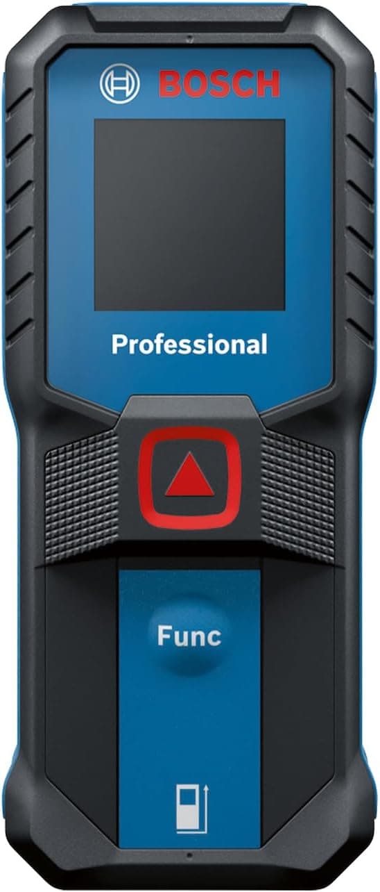 متر لیزری BOSCH Professional با اندازهگیری فاصله تکدکمهای مدل GLM متر لیزری BOSCH Professional با اندازهگیری فاصله تکدکمهای مدل GLM