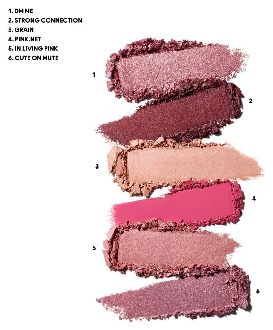 پالت سایه چشم Mac Connect In Colour رنگ Rose Lens 6.25 g پالت سایه چشم Mac Connect In Colour رنگ Rose Lens 6.25 g