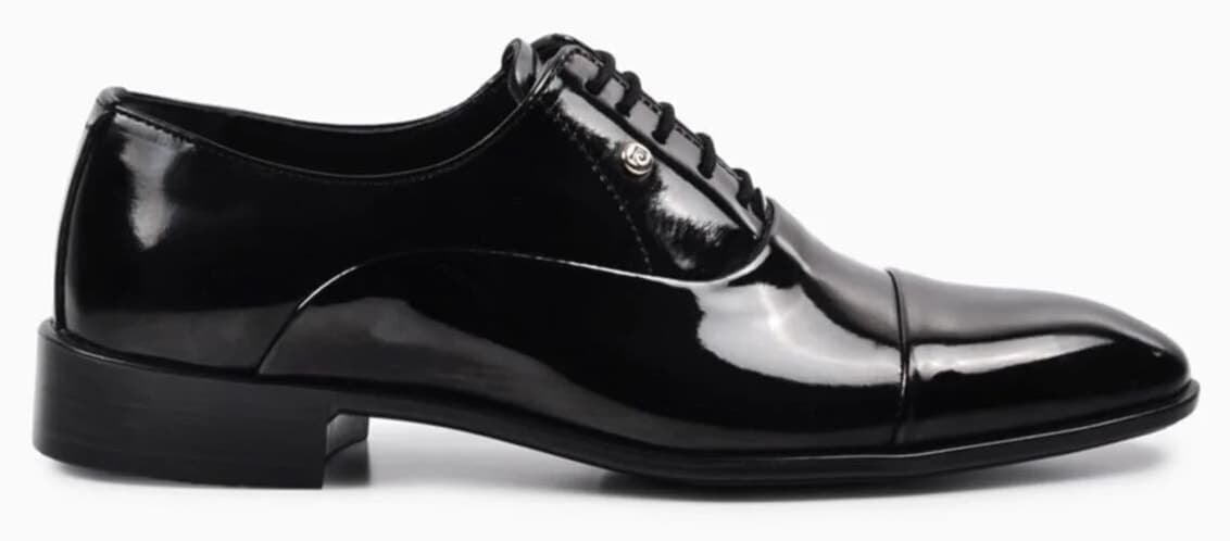 کفش کلاسیک مردانه Pierre Cardin چرم لاکی مشکی مدل 70PC20 کفش کلاسیک مردانه Pierre Cardin چرم لاکی مشکی مدل 70PC20