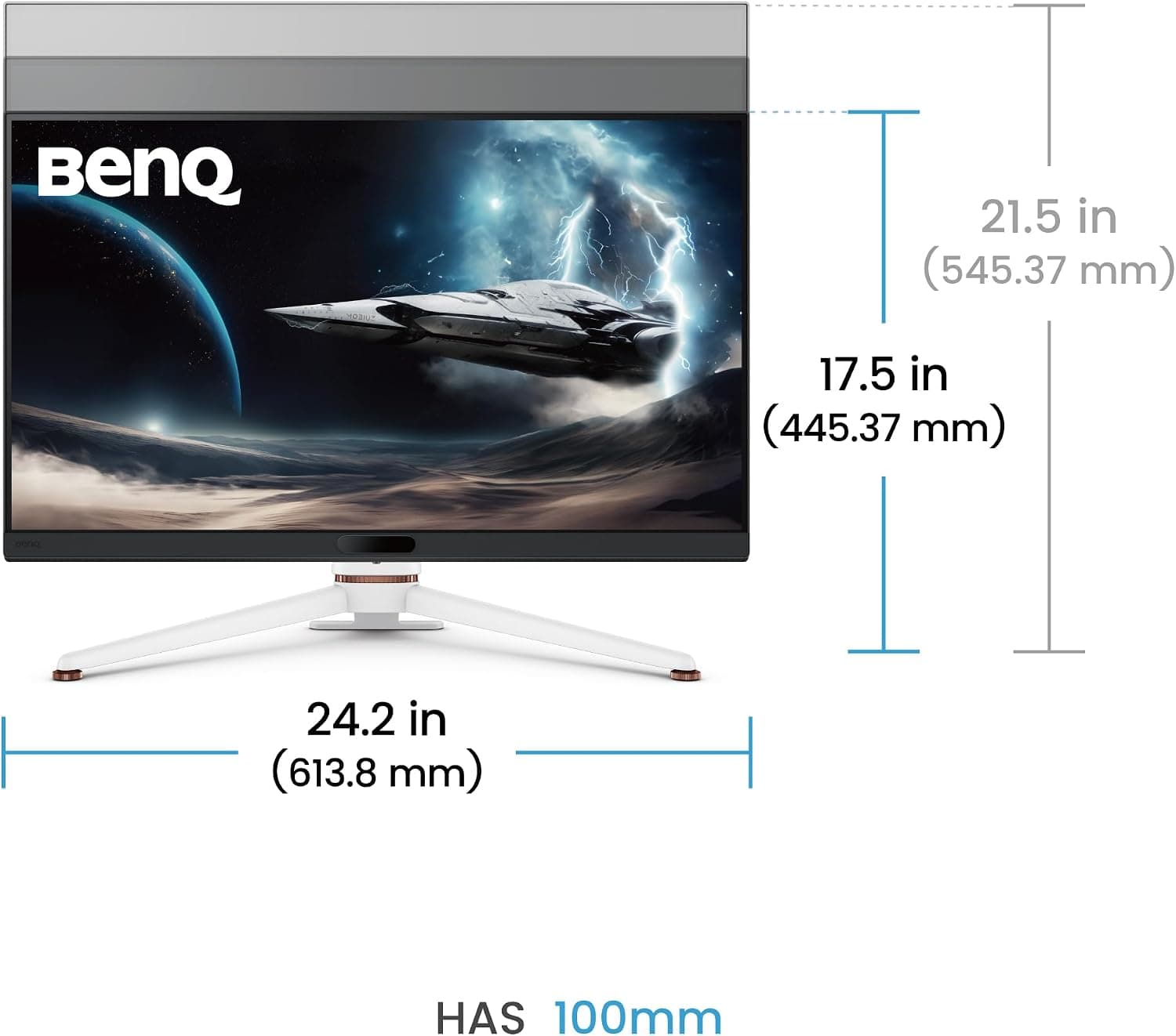 مانیتور گیمینگ BenQ سری Mobiuz مدل EX271U 27 اینچ IPS 4K 165Hz مانیتور گیمینگ BenQ سری Mobiuz مدل EX271U 27 اینچ IPS 4K 165Hz
