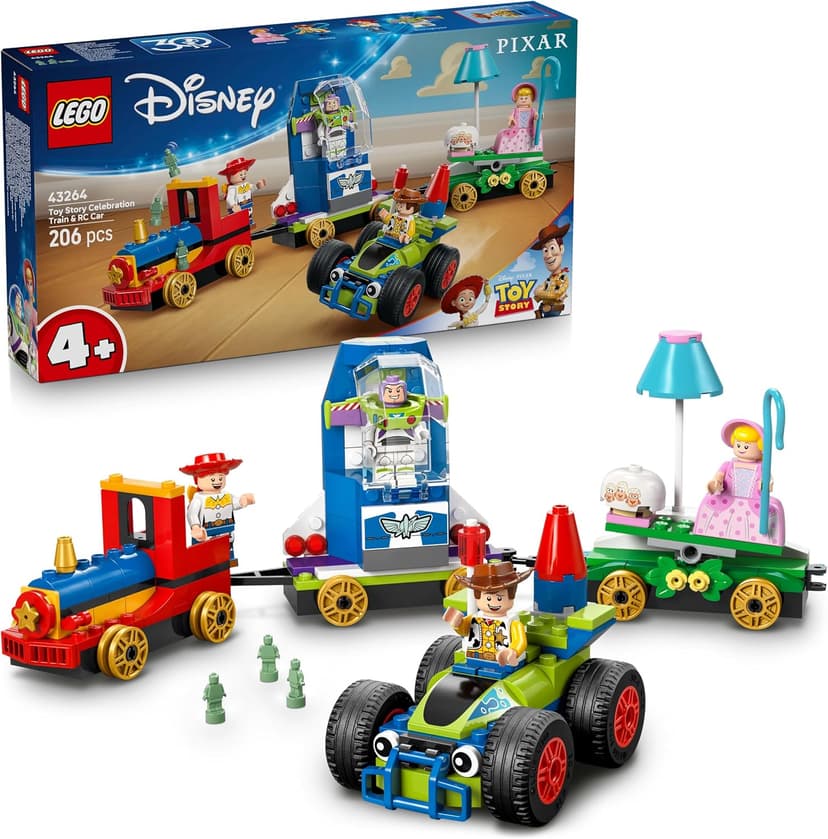 لگو Disney و Pixar Toy Story Celebration Train ماشین کنترلی RC مدل 43264 لگو Disney و Pixar Toy Story Celebration Train ماشین کنترلی RC مدل 43264
