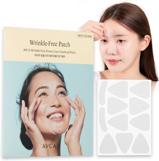 چسب ضد چروک AVCA برای چین ابرو، پیشانی و خط لبخند 55p چسب ضد چروک AVCA برای چین ابرو، پیشانی و خط لبخند 55p