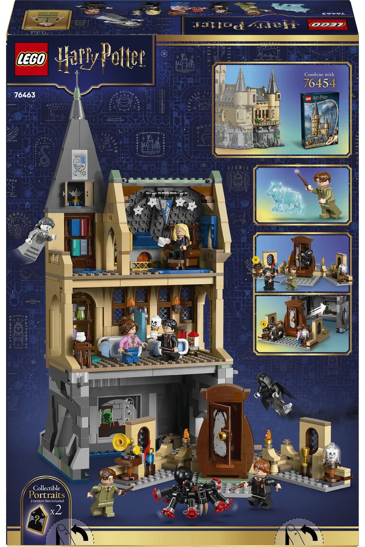 لگو Harry Potter Hogwarts Castle بخش بیمارستان مدل 76463 907 قطعه لگو Harry Potter Hogwarts Castle بخش بیمارستان مدل 76463 907 قطعه