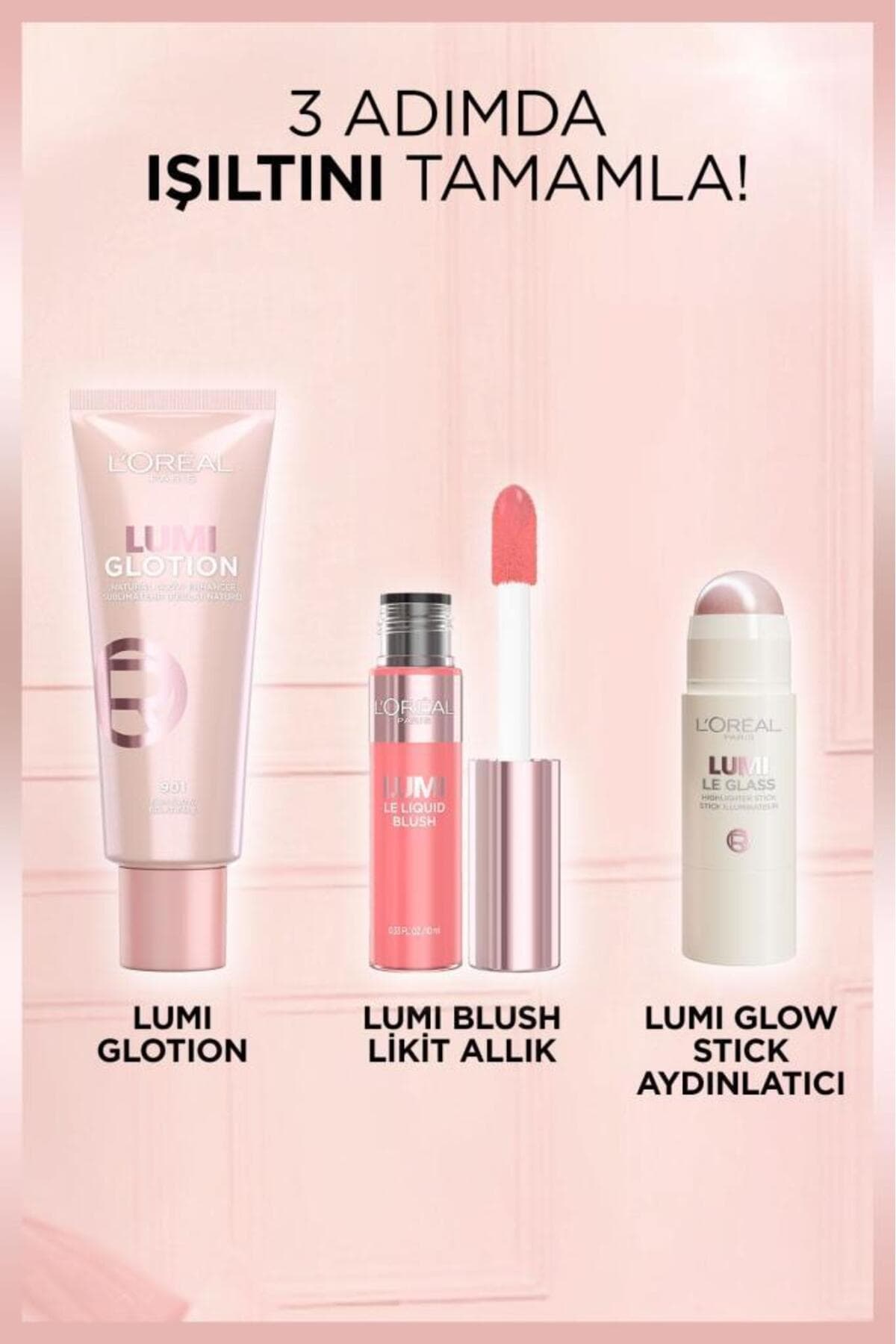 رژگونه مایع L'Oreal Paris Lumi Blush مدل 630 Glowy True Rose رژگونه مایع L'Oreal Paris Lumi Blush مدل 630 Glowy True Rose