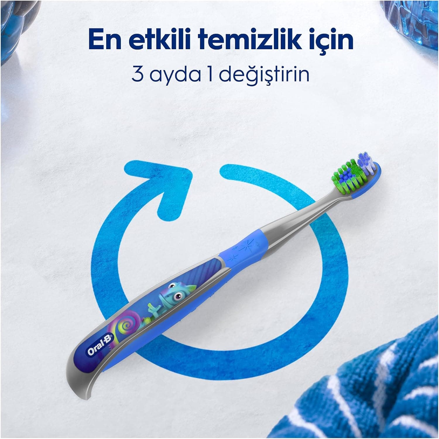 مسواک کودکان Oral-B Kids مناسب ۰ تا ۶ سال با الیاف فوقالعاده نرم مسواک کودکان Oral-B Kids مناسب ۰ تا ۶ سال با الیاف فوقالعاده نرم