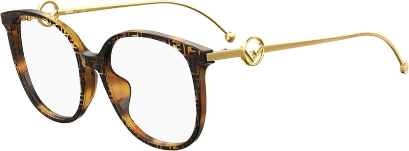 عینک Fendi مدل 0425/F 0086 هاوانای تیره با لنز دمو 00 عینک Fendi مدل 0425/F 0086 هاوانای تیره با لنز دمو 00