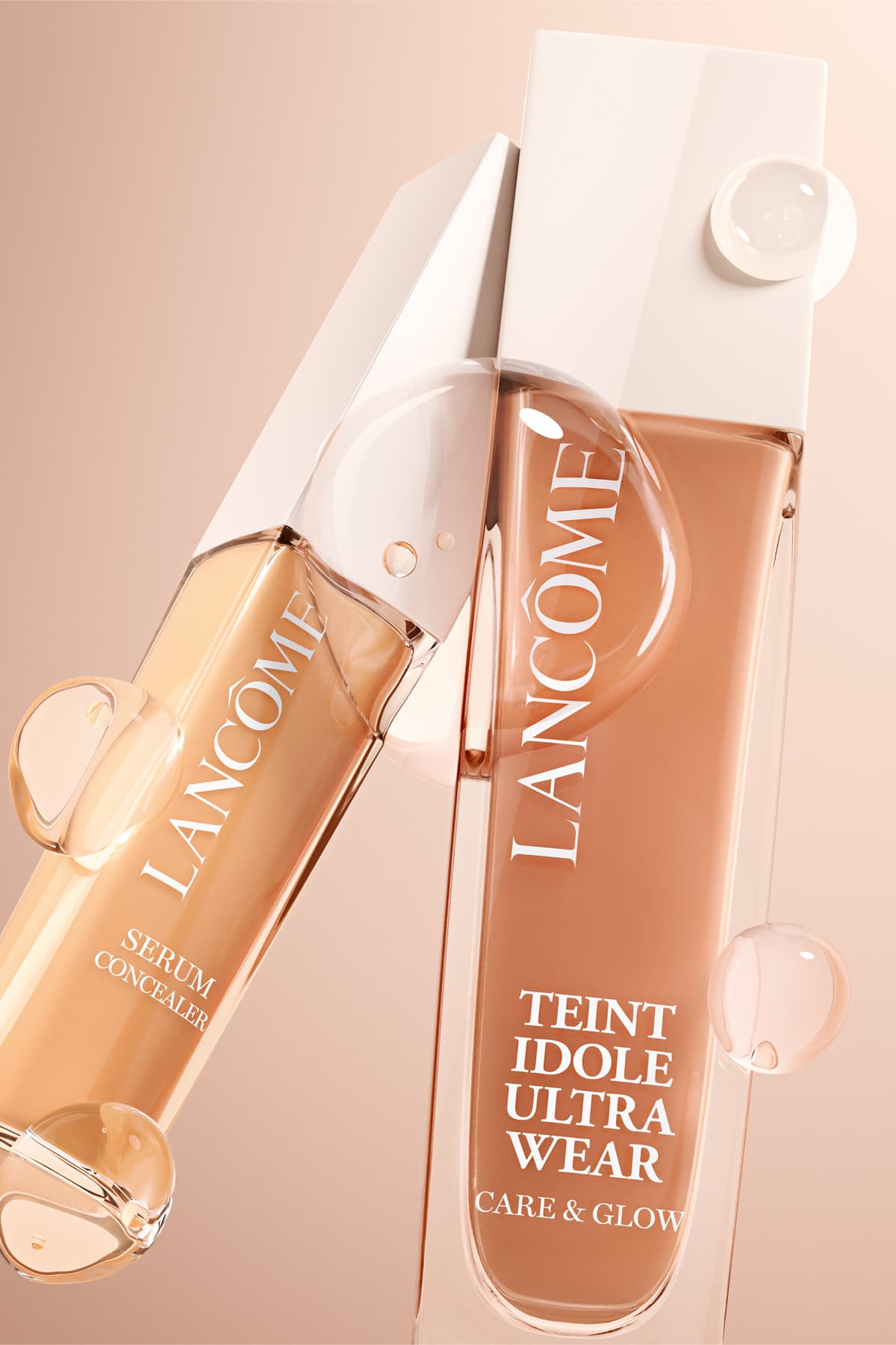 فاندیشن مایع Lancome Teint Idole Ultra Wear Care & Glow سرمدار مدل 125W فاندیشن مایع Lancome Teint Idole Ultra Wear Care & Glow سرمدار مدل 125W