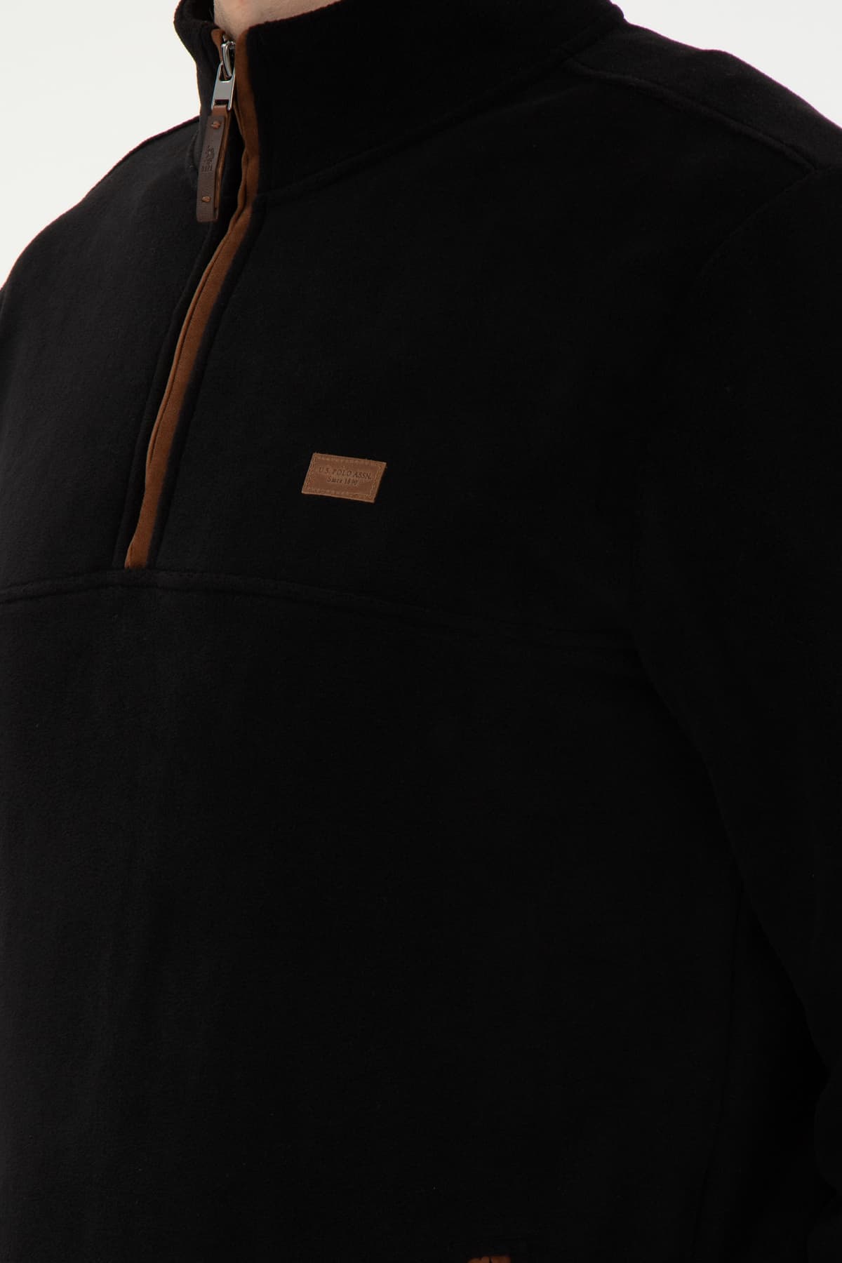 سوئیشرت مردانه U.S. Polo Assn. سیاه مدل 50290609-VR046 سوئیشرت مردانه U.S. Polo Assn. سیاه مدل 50290609-VR046
