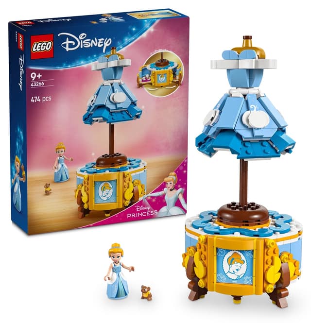 لگو 43266 مجموعه Disney Princess لباس سیندرلا با 474 قطعه لگو 43266 مجموعه Disney Princess لباس سیندرلا با 474 قطعه