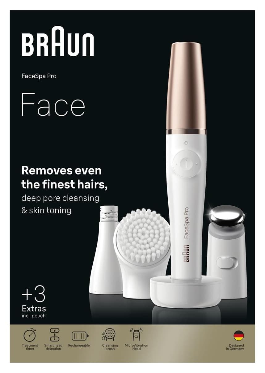 اپیلاتور صورت Braun FaceSpa Pro با ۳ سری اضافه مدل 911 اپیلاتور صورت Braun FaceSpa Pro با ۳ سری اضافه مدل 911