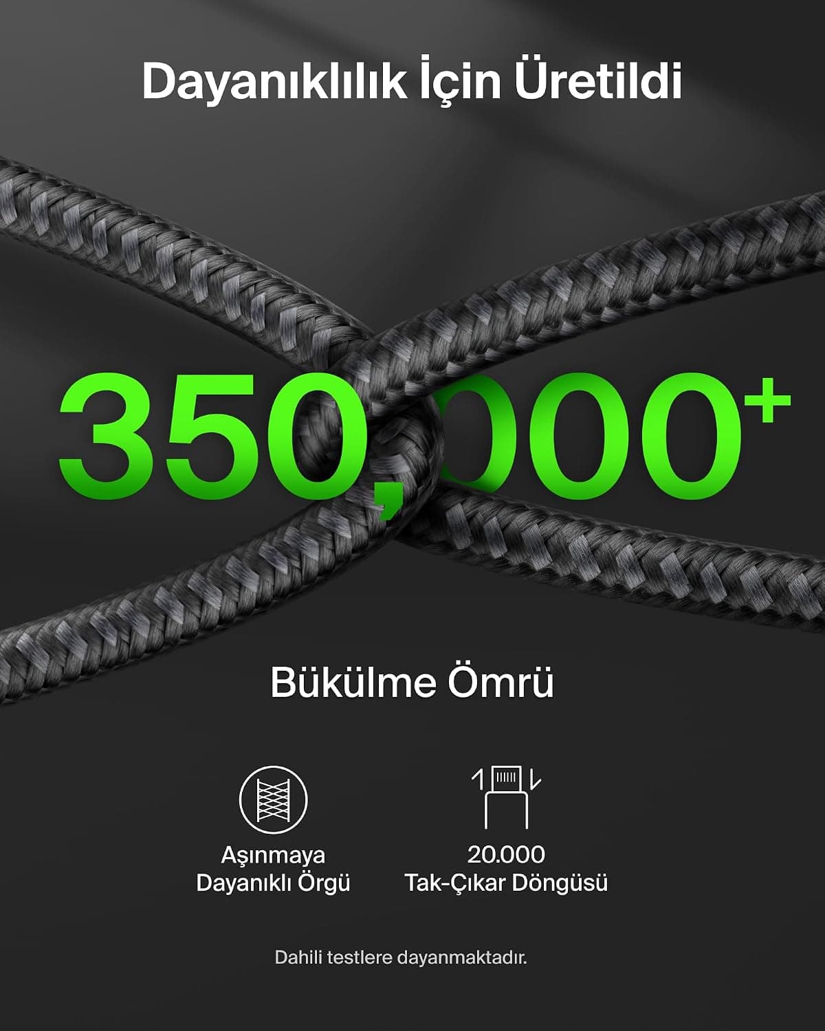 کابل شارژ مردانه Belkin دو در یک 140W USB-C مدل BoostCharge Pro کابل شارژ مردانه Belkin دو در یک 140W USB-C مدل BoostCharge Pro