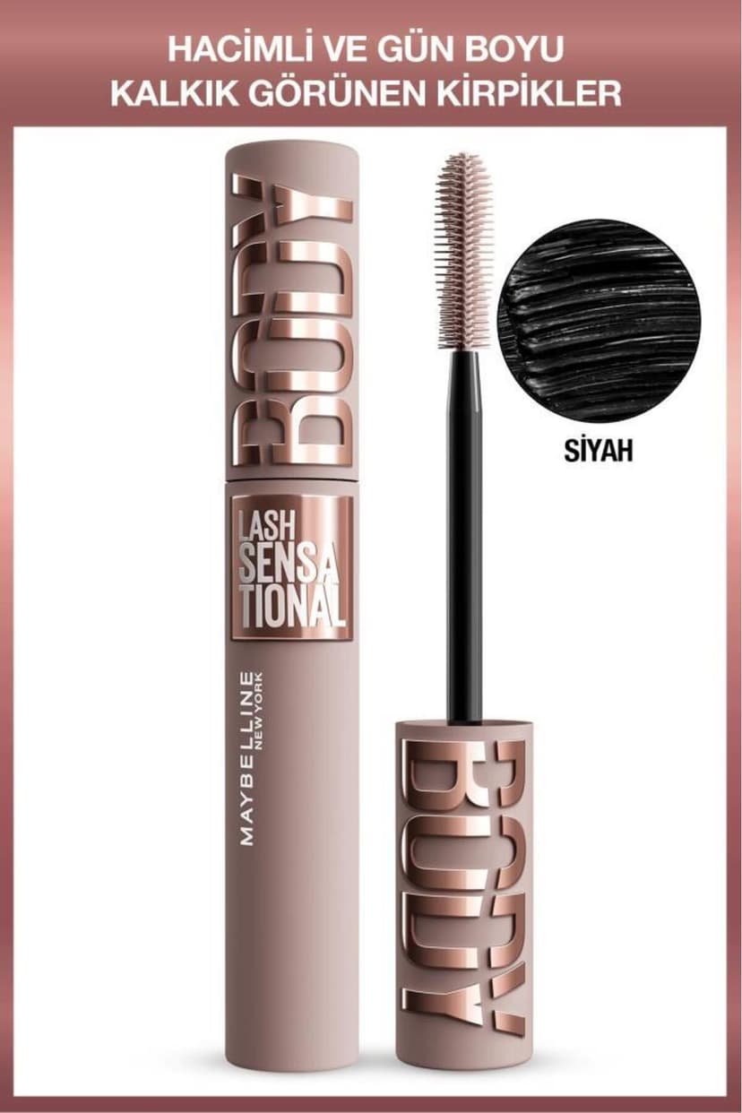 ماسکارا Maybelline New York حجمدهنده با ظاهر برگشته و ماندگار مدل Lash Sensational Body ماسکارا Maybelline New York حجمدهنده با ظاهر برگشته و ماندگار مدل Lash Sensational Body