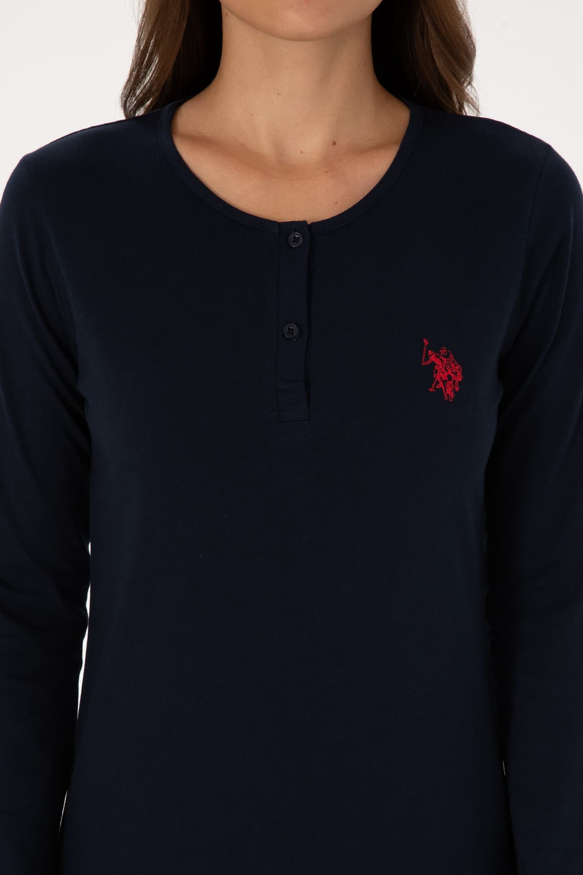 ست پیژامه زنانه U.S. Polo Assn. طرح سال نو سرمهای مدل 50318894-VR033 ست پیژامه زنانه U.S. Polo Assn. طرح سال نو سرمهای مدل 50318894-VR033