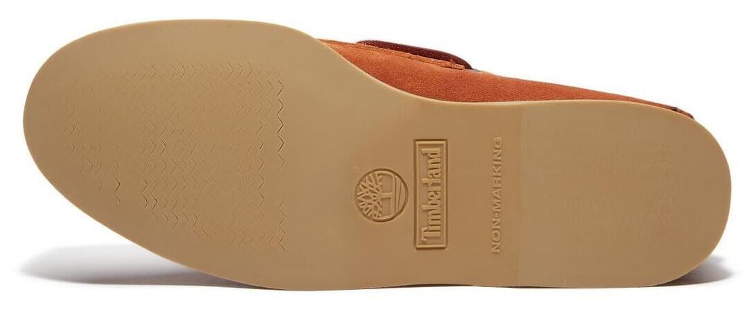 کفش لوفر مردانه Timberland Classic Boat Shoe نارنجی سوئدی کفش لوفر مردانه Timberland Classic Boat Shoe نارنجی سوئدی