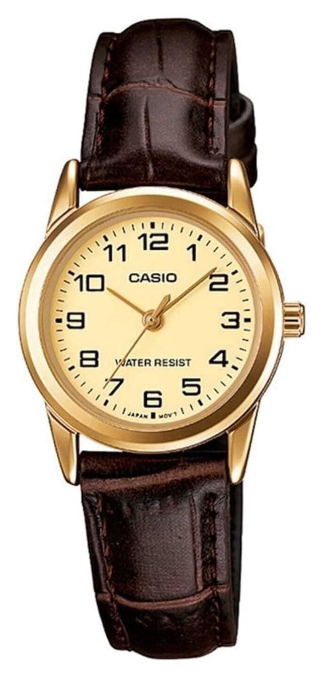 ساعت مچی زنانه Casio مدل LTP-V001GL-9BUDF ساعت مچی زنانه Casio مدل LTP-V001GL-9BUDF