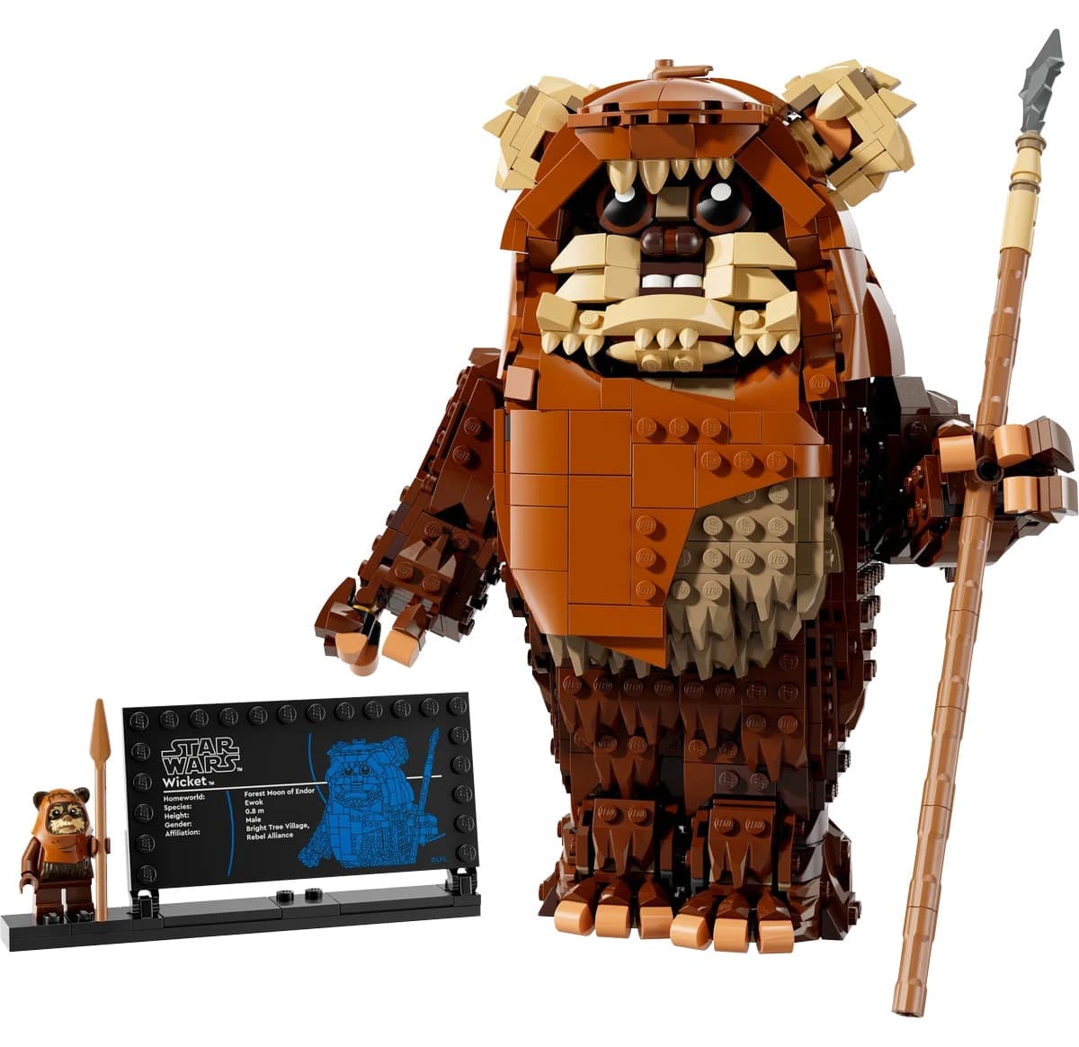 لگو Star Wars Ewok Wicket 1010 قطعه مدل 75430 لگو Star Wars Ewok Wicket 1010 قطعه مدل 75430
