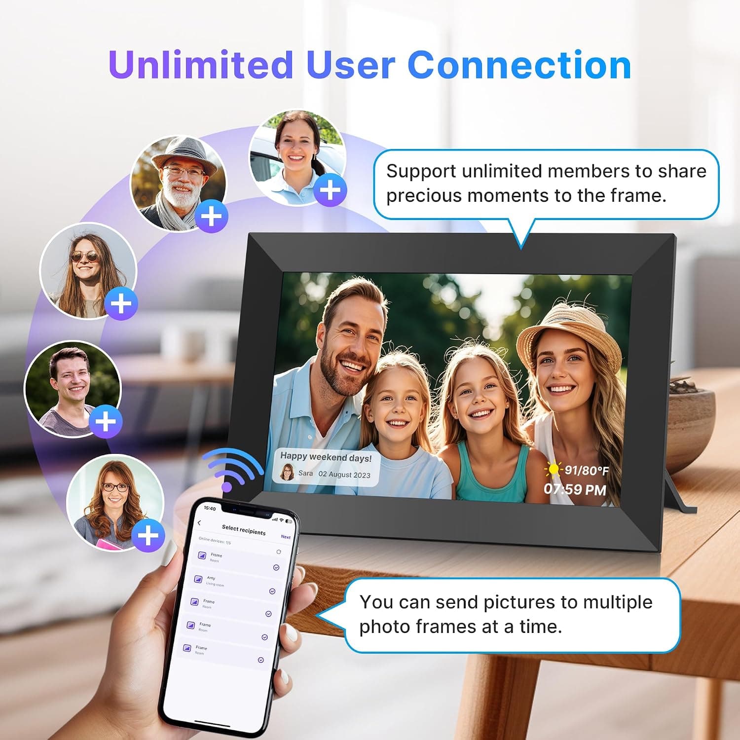 قاب عکس دیجیتال MaxAngel مدل Uhale 10.1 اینچ IPS لمسی 32 GB قاب عکس دیجیتال MaxAngel مدل Uhale 10.1 اینچ IPS لمسی 32 GB