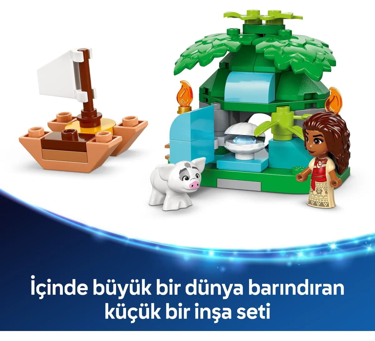 لگو Disney Princess سرگرمی جزیره Moana مدل 43260 لگو Disney Princess سرگرمی جزیره Moana مدل 43260