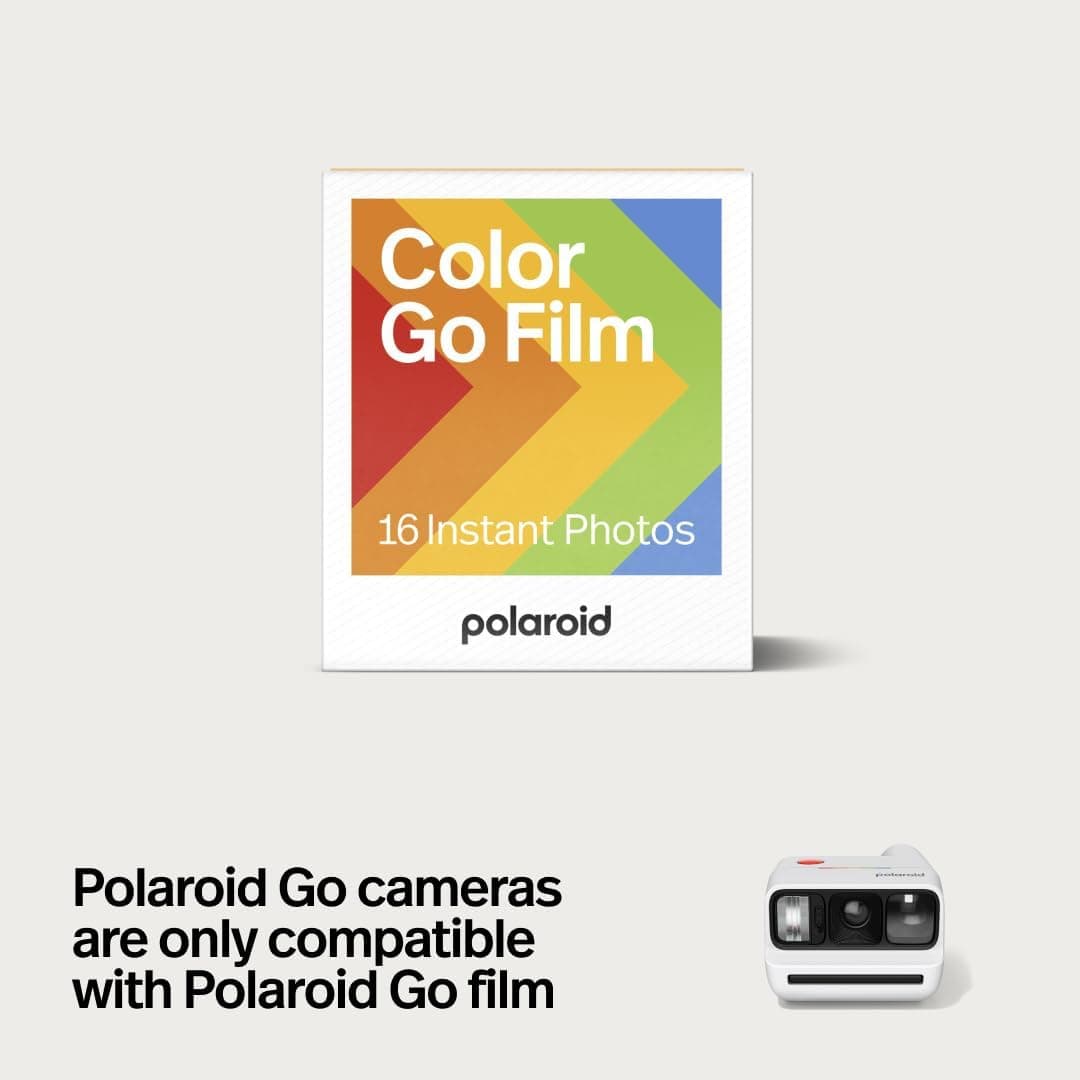 دوربین چاپ سریع بههمراه فیلم Polaroid Go Generation 3 سفید دوربین چاپ سریع بههمراه فیلم Polaroid Go Generation 3 سفید