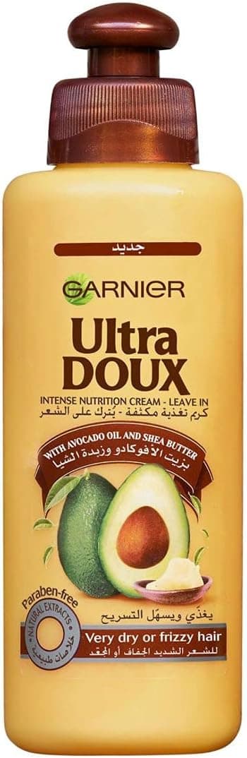 کرم بدون آبکشی Garnier Ultra Doux روغن آووکادو و کره شیا 200 ml دوتایی کرم بدون آبکشی Garnier Ultra Doux روغن آووکادو و کره شیا 200 ml دوتایی