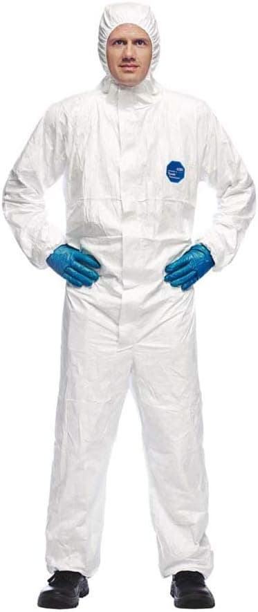 لباس یکسره محافظ شیمیایی سفید DuPont Tyvek 500 X-PERT لباس یکسره محافظ شیمیایی سفید DuPont Tyvek 500 X-PERT