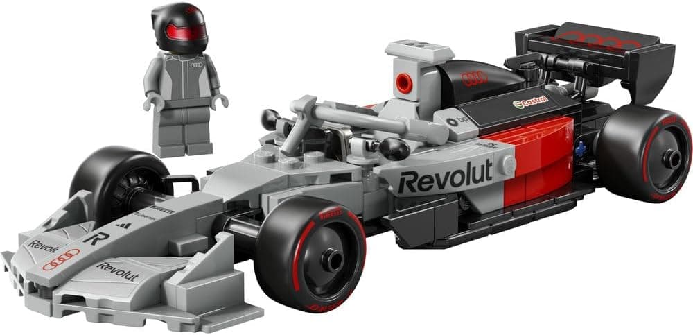 لگو Speed Champions Audi Revolut F1 Team R26 ماشین مسابقه مدل 77259 لگو Speed Champions Audi Revolut F1 Team R26 ماشین مسابقه مدل 77259