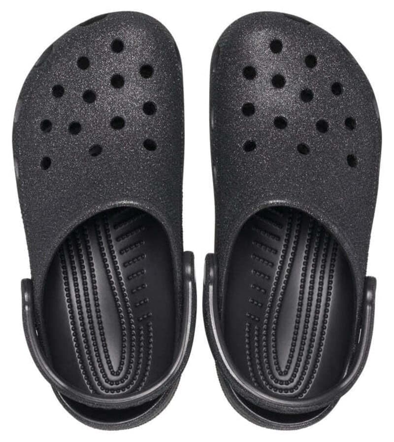 دمپایی زنانه Crocs پولکدار Classic Glitter Clog مدل 205942-0WH دمپایی زنانه Crocs پولکدار Classic Glitter Clog مدل 205942-0WH