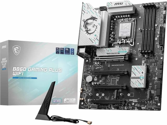مادربرد MSI ATX سوکت LGA 1851 مدل B860 GAMING PLUS WIFI مادربرد MSI ATX سوکت LGA 1851 مدل B860 GAMING PLUS WIFI