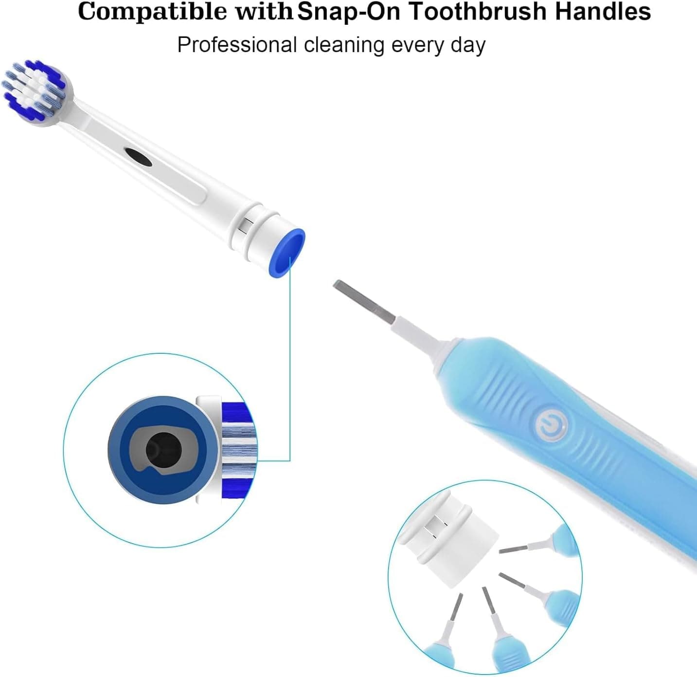 سری یدک مسواک سازگار با Oral B Braun برند Voguish سری یدک مسواک سازگار با Oral B Braun برند Voguish