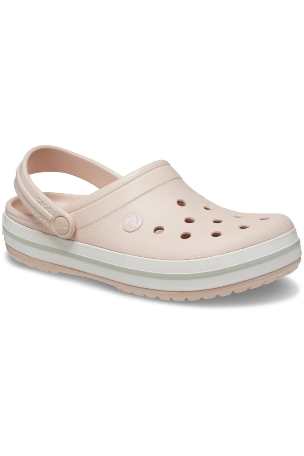 دمپایی سابو یونیسکس پزشکی و پرستاری Crocs ارتوپدی صورتی پودری مدل Crocband 11016 دمپایی سابو یونیسکس پزشکی و پرستاری Crocs ارتوپدی صورتی پودری مدل Crocband 11016