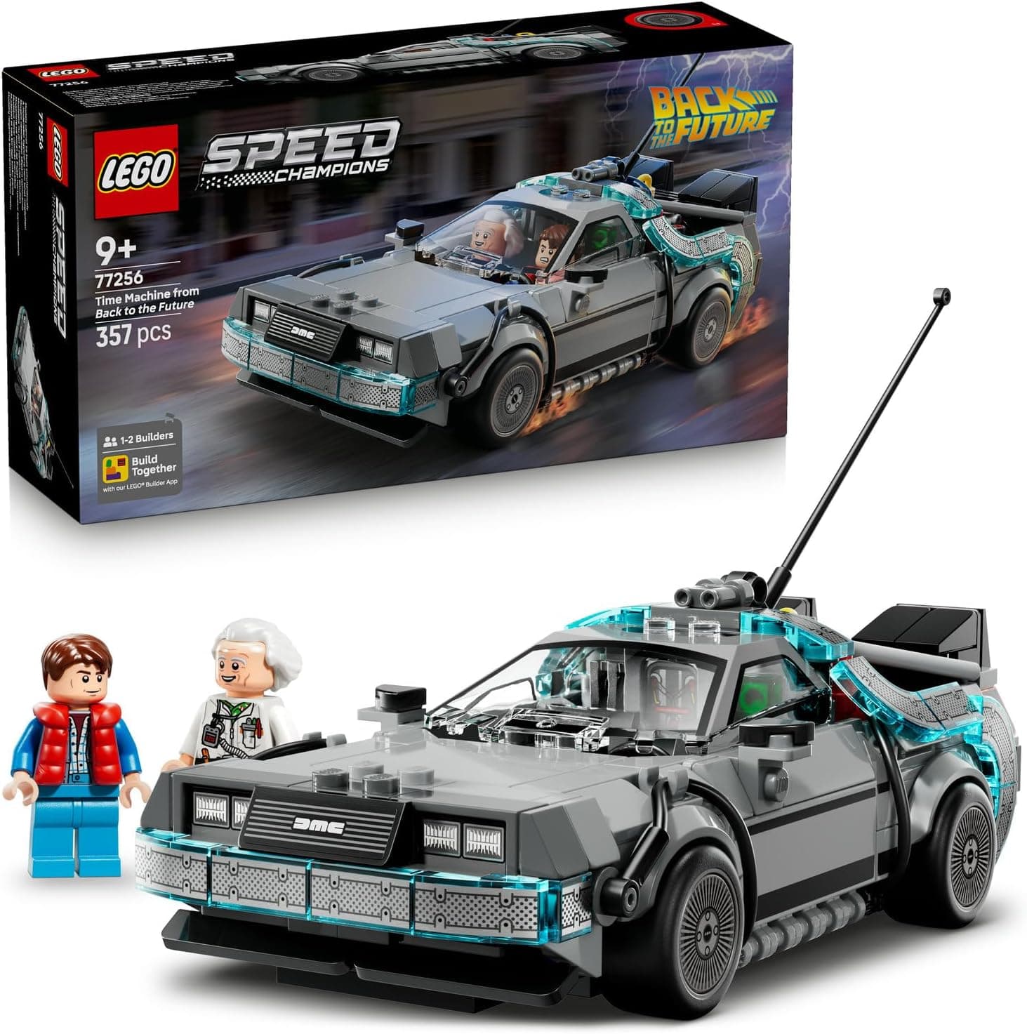 ماشین زمان LEGO Speed Champions از فیلم بازگشت به آینده 77256 ماشین زمان LEGO Speed Champions از فیلم بازگشت به آینده 77256