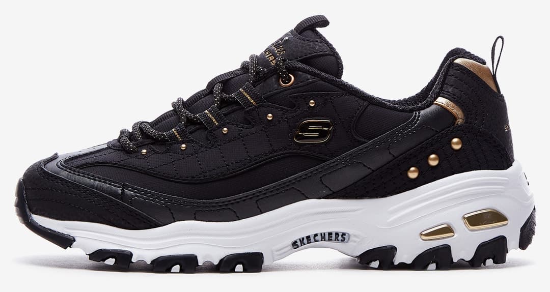 کفش اسنیکر زنانه Skechers مشکی مدل D'lites 149267 BKGD کفش اسنیکر زنانه Skechers مشکی مدل D'lites 149267 BKGD