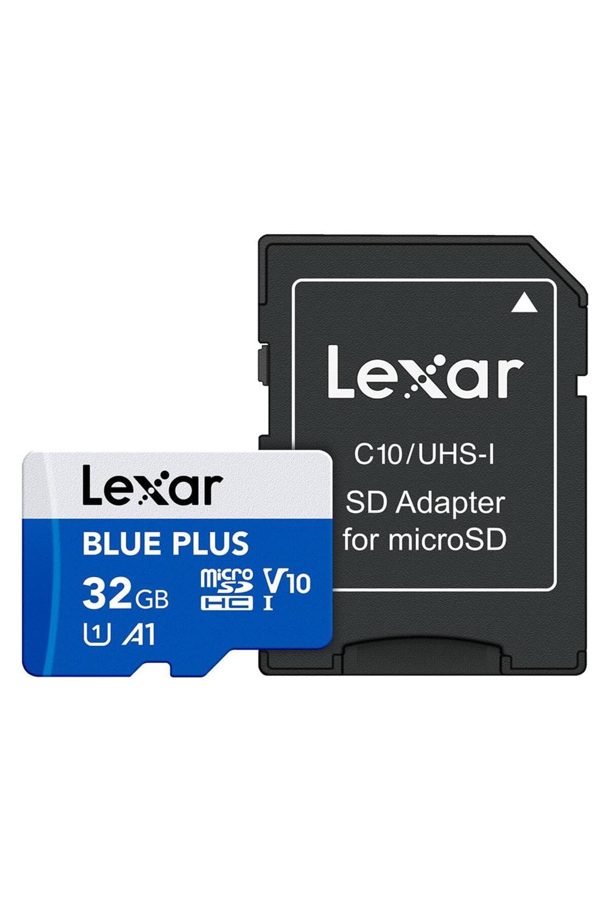 کارت حافظه Lexar Blue Plus ظرفیت 32 GB با سرعت 100MB/S کارت حافظه Lexar Blue Plus ظرفیت 32 GB با سرعت 100MB/S