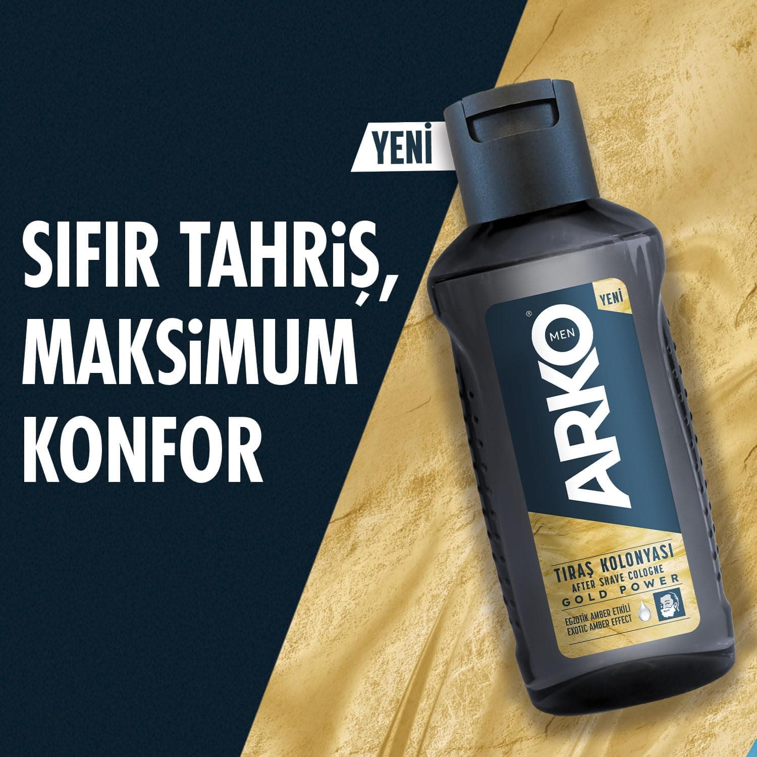 کولونیا پس از اصلاح مردانه Arko Men Gold Power، 255 میلیلیتر کولونیا پس از اصلاح مردانه Arko Men Gold Power، 255 میلیلیتر
