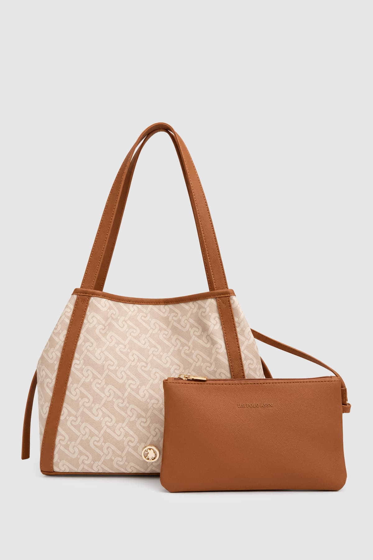 کیف زنانه U.S. Polo Assn. بژ مدل 50333669-VR011 کیف زنانه U.S. Polo Assn. بژ مدل 50333669-VR011